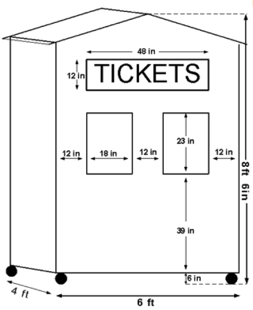 Definition & Meaning of Ticket booth